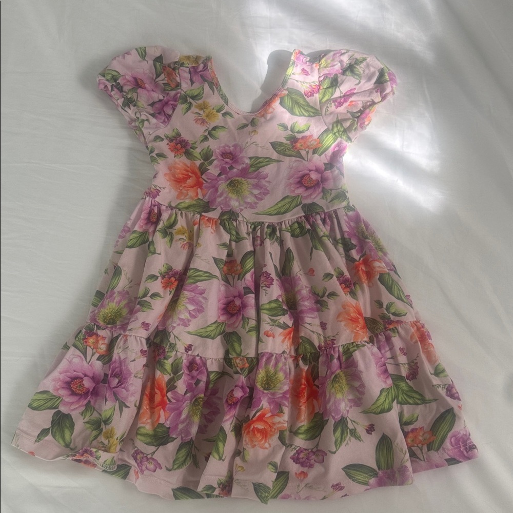 Janie and Jack Pastel Floral Dress